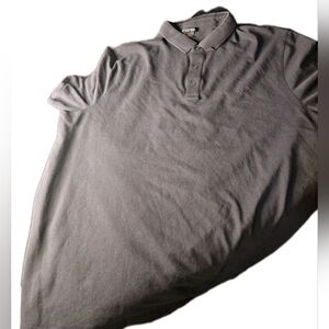 MICHAEL Michael Kors Men's XXL Navy Blue Embroidered Logo Cotton Polo Shirt